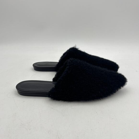 Jenni Kayne Shearling Mules | Shopbop Jenni Kayne Shearling Mule Sandals Black Women\'s 38 US 8 Loafers